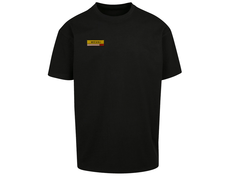 Remember T-shirt Black - emroidered logo